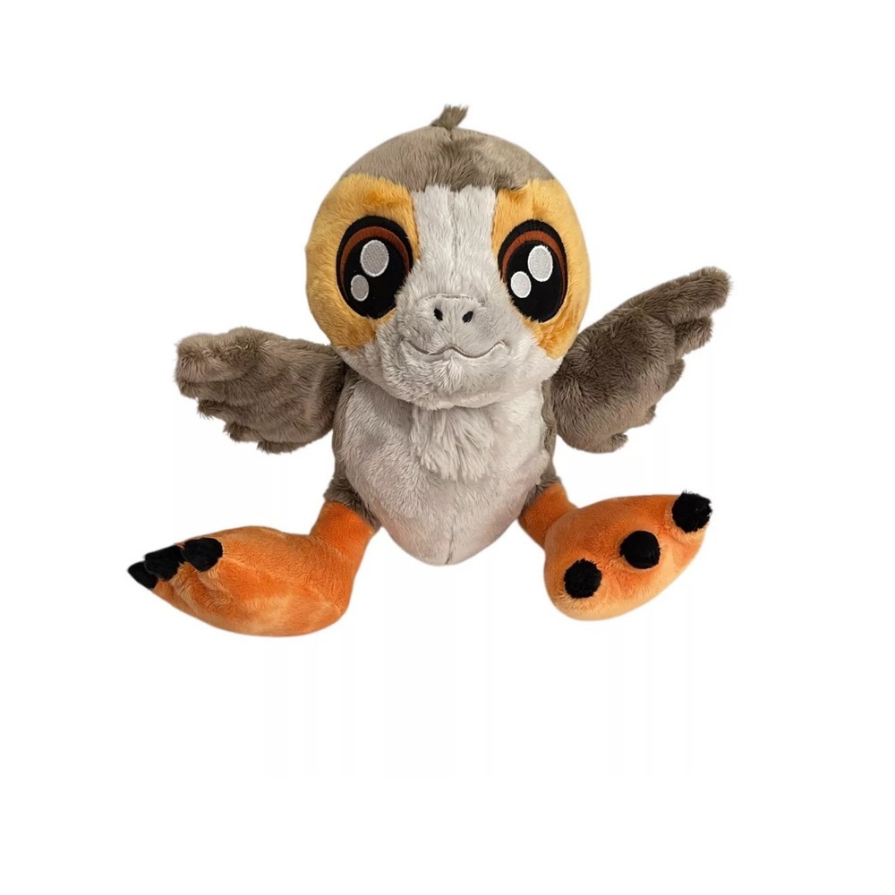 Disney Parks Star Wars Porg Big Feet Stuffed Animal Plush 10" Last Jedi